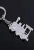 24 PCSLOT LOCOMOTIVA CHANT ANEL CHAIN ​​LLavero Loco Chaveiro Keyring Teclador de chaves TEMPO TEM