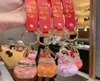 Creative Fashion Lucky Cat Transparent Floating Bottle Keychain Female Cute Acrylic Doll Keychain Car Pendant Jewelry Gift G10199568826