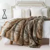 Bedding sets Battilo Faux Fur Blanket Luxury Throw Winter Thick Warm Sofa Blankets Bed Plaid Bedspread on the Home Decora 231212