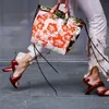 Kleid Schuhe Leopard Schlange Wrap Heels Frau Injektion Seltsame Design Sandalen Offene Slingback Hohl Flache Street Fashion Gladiator 231212