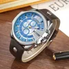 Wristwatches Curren 8176 Mens Watches Top Brand Gold Gold Male Men Men Fashion Leather Leather Strap Sport Quartz Watch Outdoor Disual Wristwatch 231211