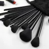 Pennelli per trucco 13 pezzi Set Super soft EyesShadow Lip Contouring Brush Correttore in polvere sciolto Brochas de maquillaje Strumento 231211