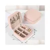 Jewelry Boxes Jewelry Boxes 2022 Organizer Display Travel Pujewelry Case Portable Box Storage Earring Holder Gift Drop Delivery Smtdw Dhojh