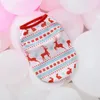 Odzież dla małych psów koty koty koszula świąteczne ubrania bawełniane z kapturem z kapturem pupy kostium chihuahua strój prezent