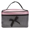 BACA MULHER Feminina Bolsa de Cosmética de Libra Quadrada Big Lingerie Bra Roupa Dot Sacos de Viagem Bolsa de Viagem Kits Sac282y