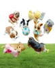 Charms 3050 mm Modna Rzemiosła Biżuteria Zwierzęta Żywica 3D Pet Dog Puppy do tworzenia kluczy wiszących wiszący ręcznie robiony materiał DIY16854417