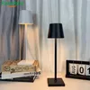 Table Lamps Touch Dimmable Aluminium Zafferano Poldina Pro Nordic El Dining Restaurant Cordless Lamp With 5200mAh BatteryTable235l