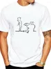 T-shirts pour hommes La Linea The Line Osvaldo Cavandoli TV Streetwear Chemise décontractée Femme sexy T-shirt graphique Homme à manches courtes Vêtements cadeaux