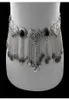 Turco cigano prata correntes de barriga boho jóias étnicas sexy biquíni cintura dança moeda vestido cinto barriga piercing jóias tribais t200504893608