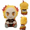 20cm Devil's Blade Anime Plush Toy Toy Cute Dolsl Demon Slayer Manga Dolit Decor