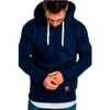 24ssmen's and Women's Autumn Winter Fashion Men's tröja stora solid pullover casual hoodie set för män