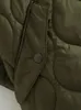 Nlzgmsj Dames Winterparka Dames Casual Halve mouwen Hoge halsjassen Vrouwelijke dikke zak Warme jas Vrouwelijke tops 231212