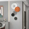 Horloges murales Ménage Circulaire Modèle Horloge À La Mode Minimaliste Salon Décoratif Suspendu Horologe