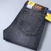 Erkekler Kot Tasarımcısı Lüks Lee Tpab İlkbahar/Yaz İnce Düz Gevşek Elastik İş Gündelik High End Denim Uzun Pantolon Ctix