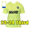 23 24 Sassuolo Calcio Traore Mens Soccer Jerseys Berardi Boga Caputo obiang Defrel Kyriakopoulos Home Away Away Away Away Away Away Away Away