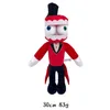 Fyllda plyschdjur Den fantastiska digitala cirkusen POMNI JAX Plush Cartoon Plushie Toys Theatre Rabbit Doll Stuffed Children Christmas Otyh1