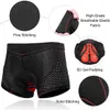 Cycling Underwears X-Tiger Cycling Underwear Mountain MTB Bicycle Cycling Shorts Riding Bike Sport Underwear Compression Tights Shorts 5D Padded 231212