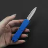 Mini 5inch Portable Pocket Outdoor Self-Defense Knife 440 Blade Key Chain Pendant EDC Multifunktionella verktyg Semestergåvor