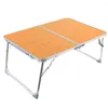 Campmöbler camping picknick fällbara bord överlevnad vandring mini bärbar aluminium legering skrivbord utomhus resor Nonslip stabil bordsplatta