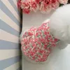 Vêtements pour chiens Pet Peach Robe Princesse Été Fleur Citrouille Chat Teddy Yorkshire Petit Chiot Vêtements Pour Chiens