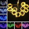 Strings Year 2024 Garland LED Copper Wire Curtain Fairy Lights 6 Meter Home Window Bedroom Christmas Wedding Party Decoration Lamp