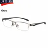 Lunettes de soleil Cadres Sun Pochromic Myopie Lunettes Optiques Hommes Étudiant Fini Myopie Lunettes Prescription Lunettes Cadre Demi-Jante -1.0 -4.0 231211