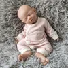 Dolls 42cm unpainted full body soft silicone reborn doll simulation can wear a pacifier washable head be rotated 231212