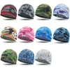 Nuovi cappelli da esterno Berretto da ciclismo ad asciugatura rapida Cappello sportivo anti-UV anti-sudore Cappello da motociclista Equitazione Bicicletta Attrezzatura da ciclismo Casco Cappellino interno unisex