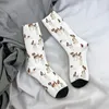 Men's Socks Jack Russell Terrier Dog Funny Love Sock Men Women Polyester Stockings Customizable Design