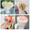 Gift Wrap Transparent Cellophane Paper Roll For Flower Bouquet Baskets Wrapping Arts Crafts Flowers Packing 231211