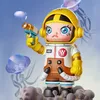 Boîte aveugle POP MART MEGA COLLECTION 100% SPACE MOLLY SÉRIE 1 Mystery Box POPMART Action Figure 231212