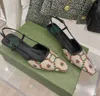 صندل مصمم Sling Back Summer Fashion Women Luxury Rhinestone Wedding Sandles Sliders High Heels Shoes 987