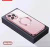 Magnetic charging Clear Phone Cases magesafe transparent Magnet Case for iPhone15 14 Plus Pro Max 12 13 mini Protect Cover