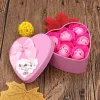 Valentines Day Gift Rose Soap Flowers Scented Bath Body Petal Foam Artificial Flower DIY Wreath Home Decoration 12.12