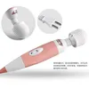 Vibromasseur de massage rose à bâton droit pour femme, 220V, amusant, point G, masturbation, produits pour adultes, 231129