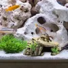 Gad dostarcza żółw w jaskiniach Ukrywanie się symulacja Crawling Baza Hide Habitat Tank Dekoracja ozdoby Bezpieczne schroniska dla gad 231211