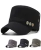 Cappello da uomo FlatTop Cap stile coreano alla moda semplice berretto militare all'aperto per il tempo libero AllMatch cappello di protezione solare primavera e autunno 7333631