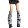 Femmes chaussettes femmes lolitas tricot star star harajuku bottines japonaises tas de cheville chaude 37jb