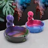 1pc, Ashtray, Resin Ashtray, Exquisite Alien Creative Ashtray, Alien Personalized Ashtray, Alien Style, Beautiful Gift For Friends And Family