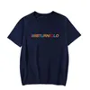 Magliette da uomo Magliette Sturniolo Triplette Let's Trip Merch Stampa T-shirt Moda unisex Divertente Casual Manica corta