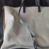 Mody kobiety skórzana torebka duża płótno torba zakupowa