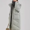 女性のトレンチコートvefadisa 2023冬のファッションダウンジャケットミッドレングスストリートニーフード付き暖かいトレンディガールコートZy3767