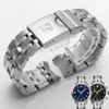 ShengMeirui PRC200 T055417 T055430 T055410 Watchband Watch Parts Male Strip Solid rostfritt stålarmband LJ201124206Z