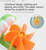 Bath Toys Baby Bath Toy Little Monkey Turning Music Rotating Water Wheel Baby Bath Toys Baby Water Spray Children Playing Water Girls Boys Q231212