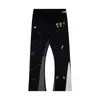 Men's Jeans Mens Pants Galleryes Sweatpants Dept Speckled Letter Print Women's Couple Loose Versatile Casual Straight Z25X#