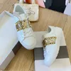 Designer Sneakers Casual Schoenen Liefhebbers Schoenen Trainers Luxe Canvas Sneaker Mode Platform Effen Verhoog Schoen Klinknagel Pailletten Ontwerp Damesschoenen