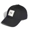 Y3 Yamamoto Yaosi Hat Men039s and Women039s Same Black and White Label Baseball Cap Duck Tongue Cap2383534