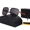 Klasyki najlepsi projektanci marki mężczyźni i kobiety 88079 Modna ramka podwójna most okulary przeciwsłoneczne okulary napędowe Ochrona przeciwsłoneczna na świeżym powietrzu przed olśnienieniem miły prezent