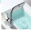 Robinets d'évier de salle de bains lavabo universel monotrou tout robinet en cuivre et robinet de mélange froid comptoir