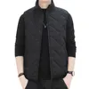 Männer Westen Marke Mode Männer Herbst Winter Weste Weste Koreanischen Stil Mann Casual Ärmellose Jacke Mäntel Größe M-5XL 231212